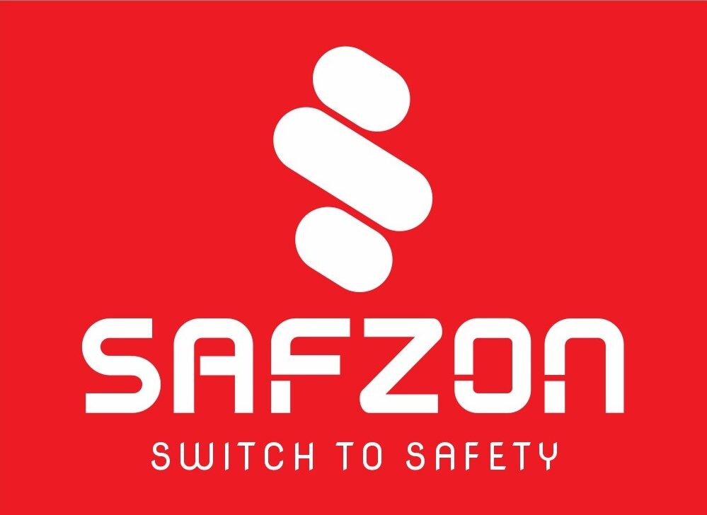 logo with red background